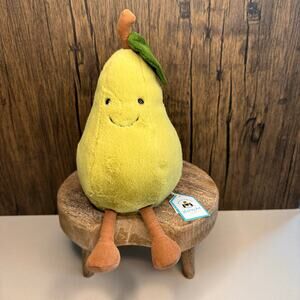 Jellycat Pear NEW! Amuseables FAST SHIP Jellycat Amuseables